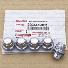 90084-94001 Genuine Oem Wheel Lug Nut Chrome 5pcs Set For Toyotalexusscion