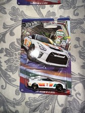 Hot Wheels Silver Series 7-Eleven EXCLUSIVE 2017 Nissan GT-R R35 2026 Lot of 2