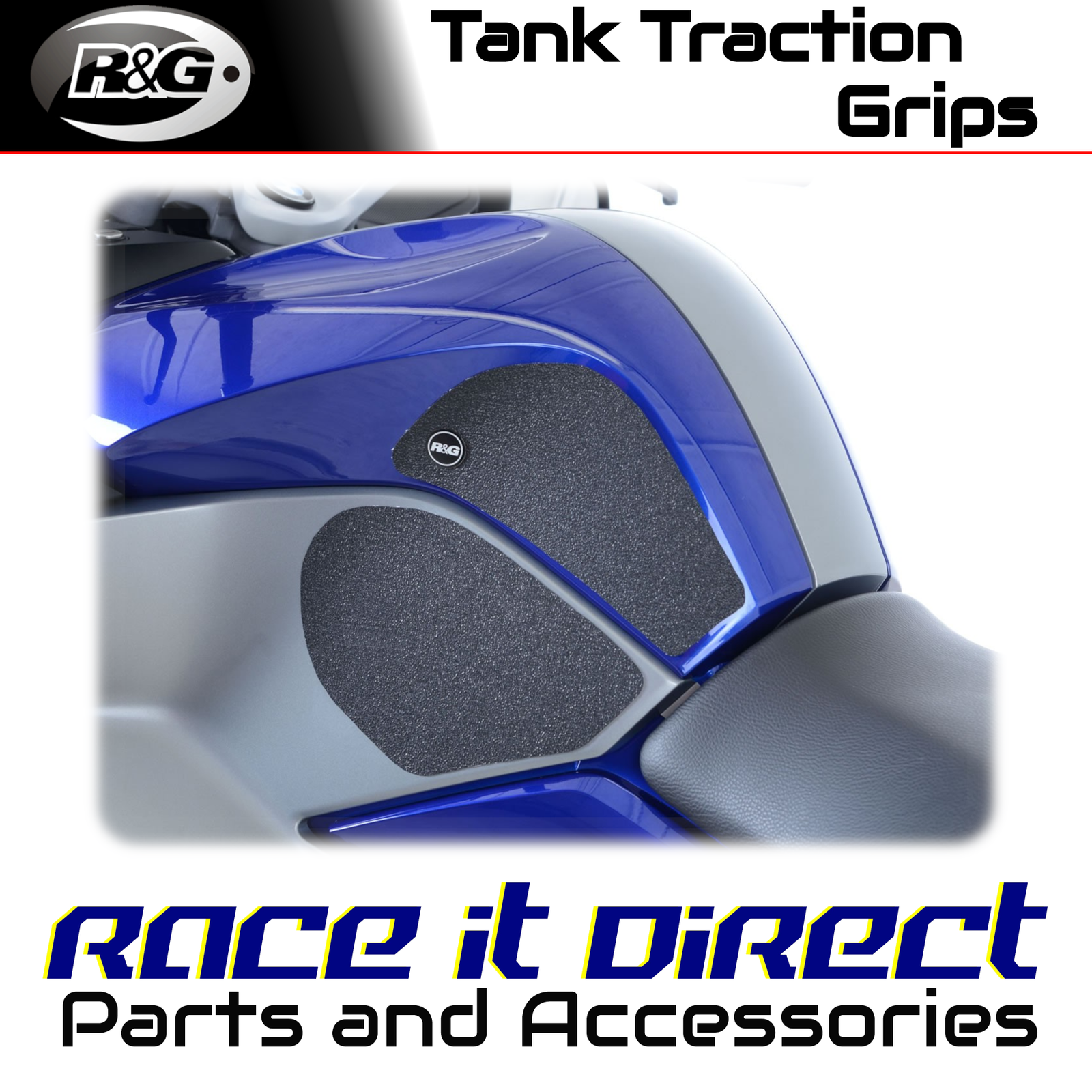 R&G - EZRG111BL - Tank Traction Grips