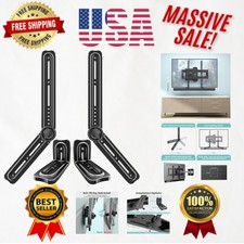 Universal Soundbar Mount Bracket with U-Shaped Padding: Secure  Adjustable