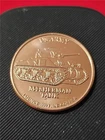 U.S ARMY M4 SHERMAN TANK 1 AVDP OUNCE COMMEM. .999 FINE Copper ROUND #MF-5247