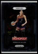 Rebecca Allen 2024 Panini Prizm Monopoly WNBA #18 Phoenix Mercury Card