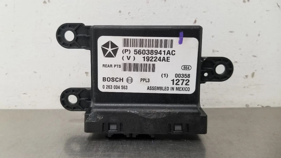 12 DODGE RAM 3500 DRIVER PARK ASSIST MÓDULO DE CONTROL 56038941AC Foto 2 de 4