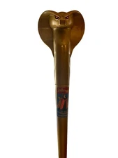 Rear Vintage Jafar Cobra Staf Disney Aladdin in working good condition