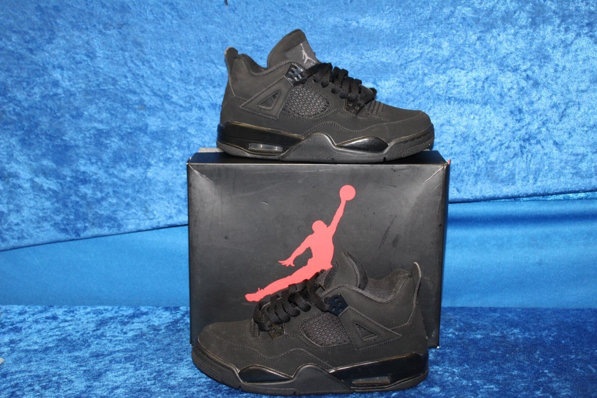 靴 Nike Air Jordan 4 Military Black GS Air Jordan 4 (GS), Military Black – Impossible Kicks