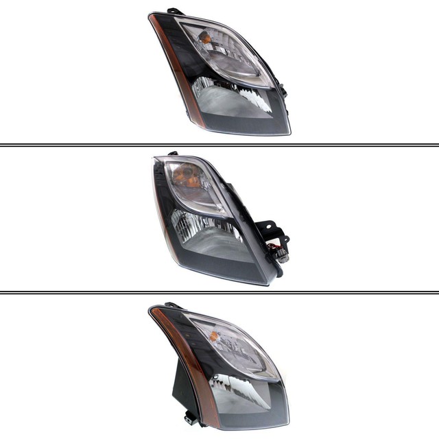 New NI2503193C CAPA Passenger Side Headlight for Nissan Sentra 2010