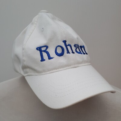 Rohan Deckel Kinder Einheitsgröße Flexfit weiß Baseballkappe Mütze Urlaub Mode Junge Mädchen