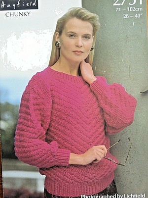 chevron sweater knitting pattern