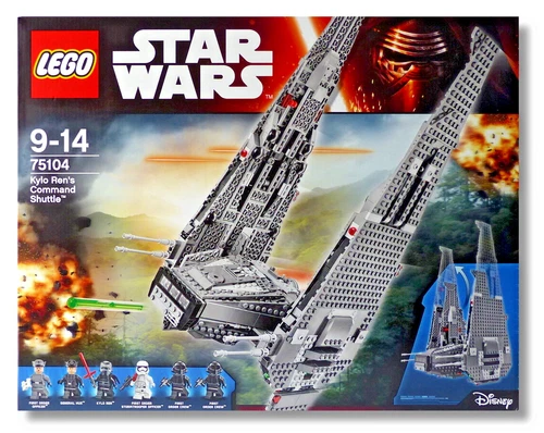 LEGO® Star Wars™ 75104 Kylo Ren's Command Shuttle™ NEU OVP NEW MISB EOL 2017