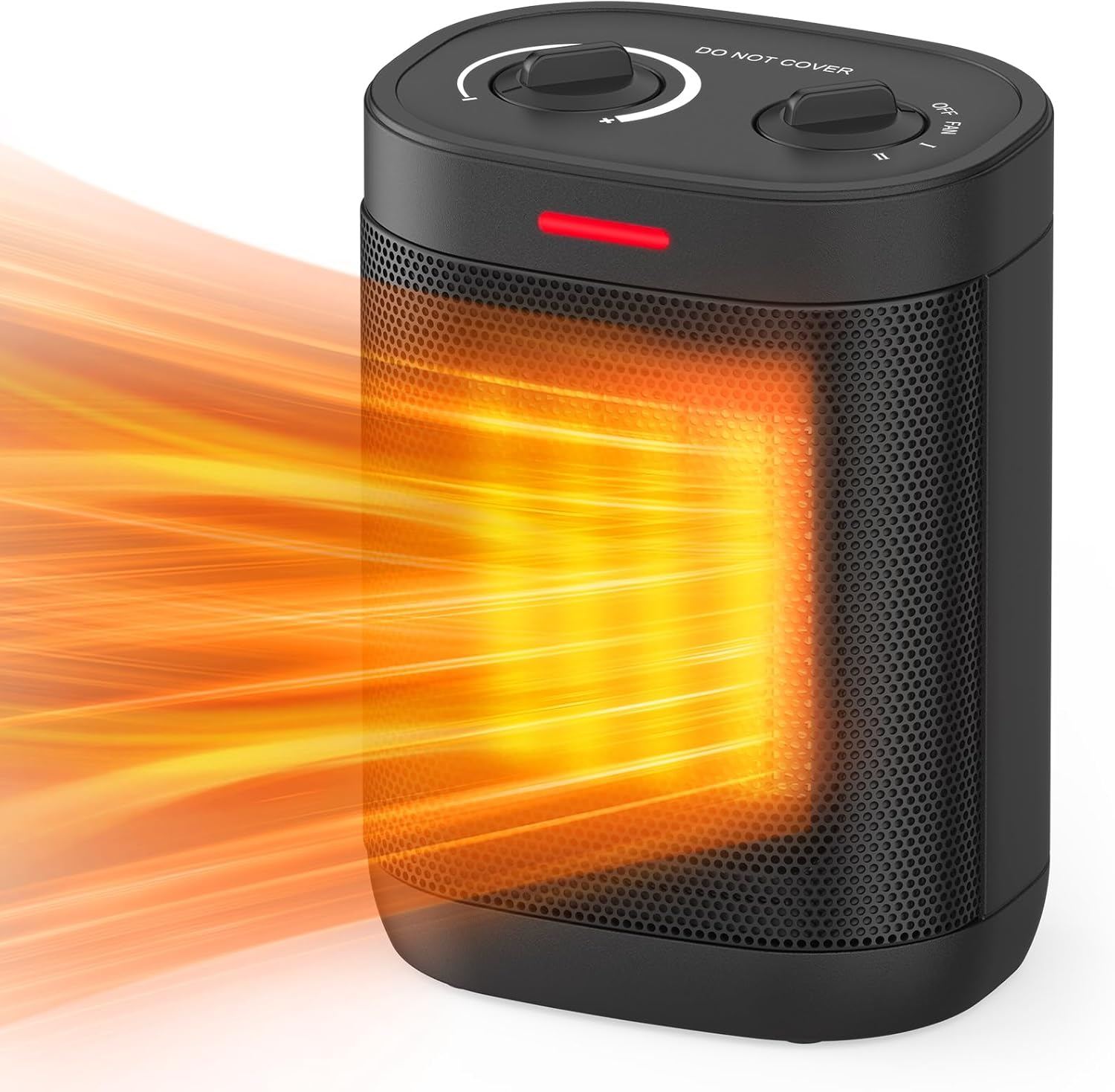 1500W Small Space Heater, Electric Heaters for Indoor Use, PTC Ceramic Space Hea