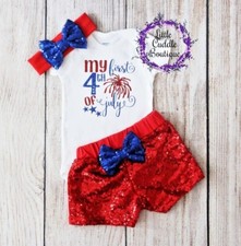 First Fourth of July Baby Outfit, First Fourth of July Shirt, First 4th of July