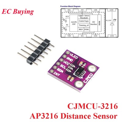 CJMCU-3216 AP3216 Distance Sensor Module for Arduino IC2 Infrared LED DIY Kit