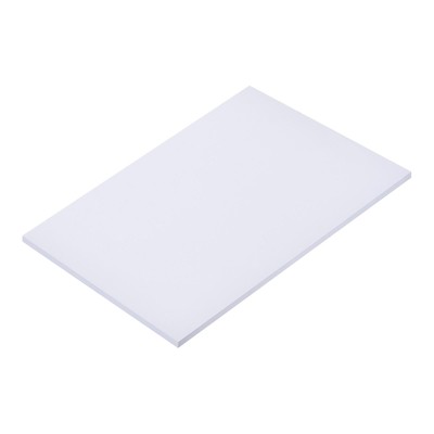 Weiße ABS Kunststoffplatte 7x4x0,2 Zoll für Modellbau, DIY Handwerk, Panel