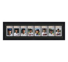 BGS BVG Graded Card Frame Display Holds (8) Slabs Baseball, UV Protection-option