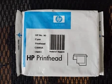 2011 GENUINE HP #90 CYAN PRINTHEAD DESIGNJET 4000 4500 C5055A FACTORY SEALED