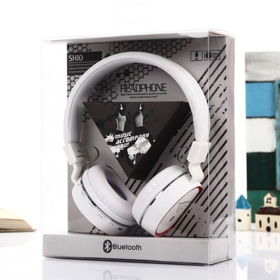Bluetooth Kopfhörer/Headset Wireless Headphone TF-Karte 3.5 mm Weiß