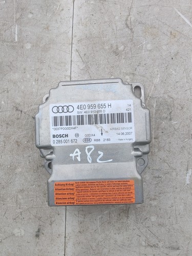 Audi A8 D3 2007 AIRBAG STEUERMODUL ECU 4E0959655H