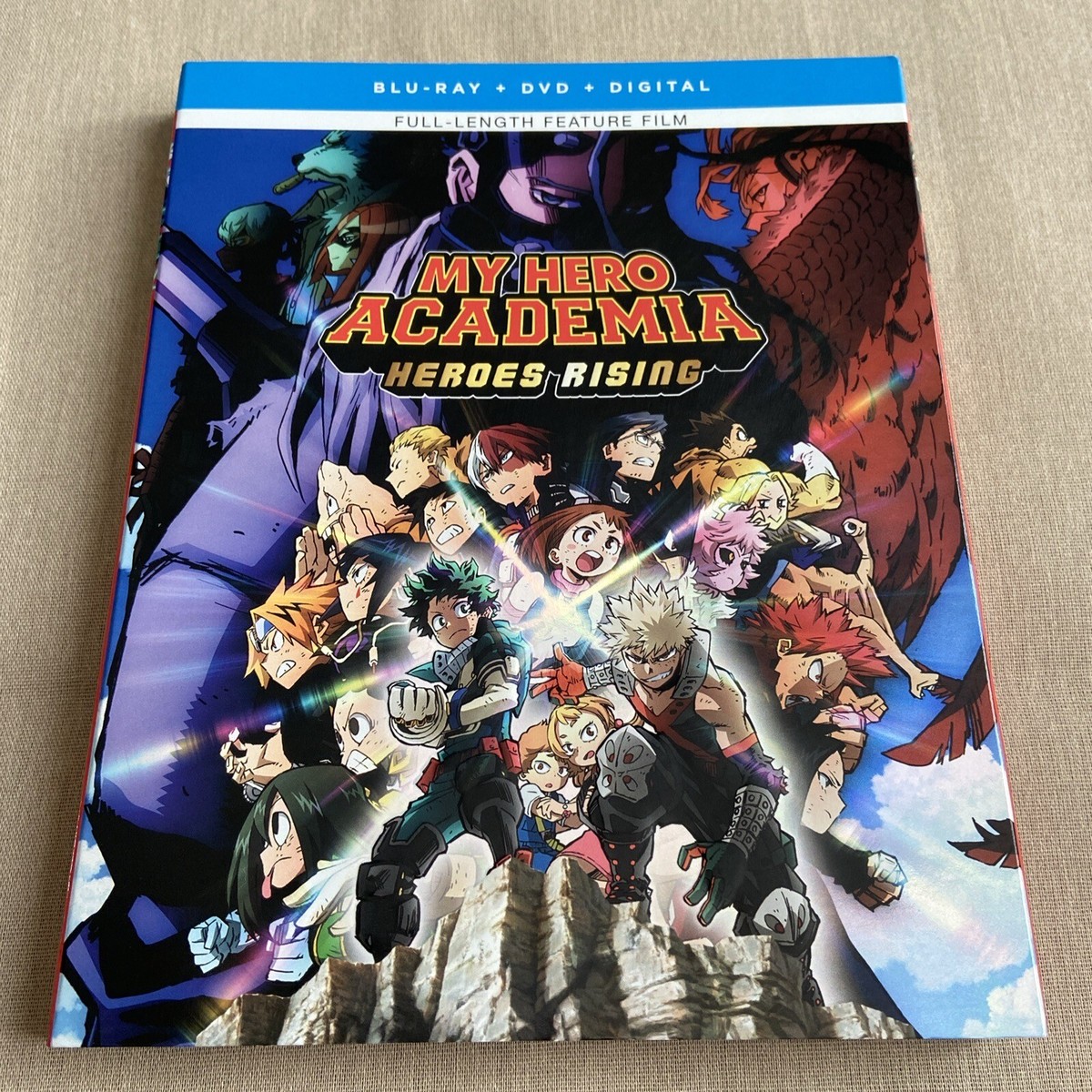 My Hero Academia: Heroes Rising (Blu-ray & DVD 2019 + Slipcover