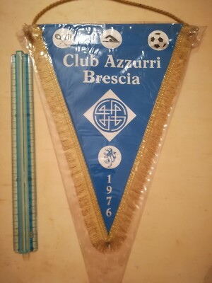 Fanion De Football Brescia (Italie), Wimpel, Pour Supporters Et Collectionneurs