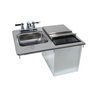 Advance Tabco 21 X 18 Drop-in Service Utility Sink With Faucet on sale Advance Tabco 21 X 18 Drop-in Service Utility Sink With Faucet on sale