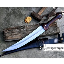 Cuchillo hecho a mano de 15 pulgadas - Cuchillo de caza - Cuchillo táctico - Herramientas de combate - Forjado - afilado