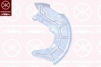Bremse Backen Platte Staub Shield - Vorne Links - FüR VW Lupo L (6X1) 1999-2005