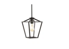 JONATHAN Y-JYL7580A Lighting Grace 8" Wide LED Mini Pendant - Oil Rubbed Bronze