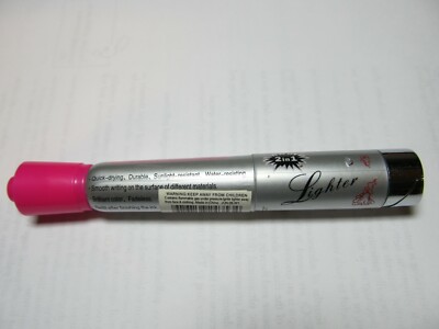 2 in 1 HOT PINK -MARKER HIGHLIGHTER & CIGAR CIGARETTE BUTANE LIGHTER 