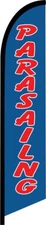 PARASAILING SWOOPER FEATHER FLAG BANNER SIGN 7327