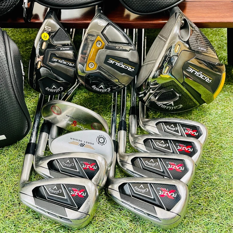 Callaway Fullset ROGUE ST 1w 5w 5ut RAZR TOUR Iron 5-9P 11Pcs R Flex Golf Club - Image 2 of 4