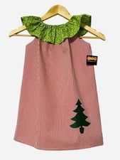 Girls New Handmade Boutique Size 4 Christmas Holiday Dress