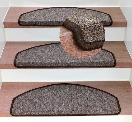 Stufenmatte Treppenmatte Treppenstufenmatte Rambo Halbrund - in 9 Farben - Bild 4 von 11