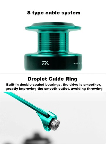 Double Spool,Fishing Reel,Alloy Gear Ratio,High Speed,Spinning Reel,Casting reel - Picture 11 of 16