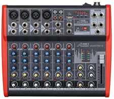 Audio2000s AMX7313 8-Ch.Audio Mixer with USB and DSP Processor -MR