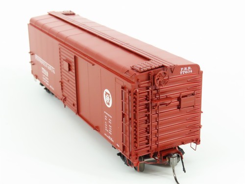 HO Scale Rapido 123001-6 PRR Pennsylvania Keystone Single Door Box Car #77634 - Picture 5 of 12