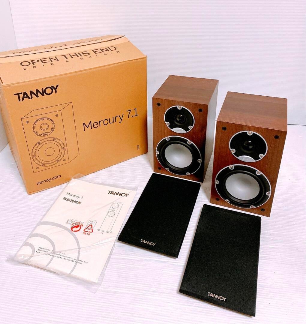 TANNOY Mercury 7.1 Bookshelf Speakers with Box Tested Used TANNOY Mercury 7.1 Bookshelf Speakers with Box Tested Used
