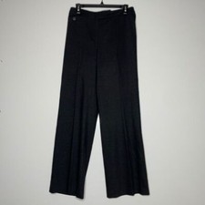 Ann Taylor Pants Grey Adjustable Waist Wool Blend Sz 8 Grey