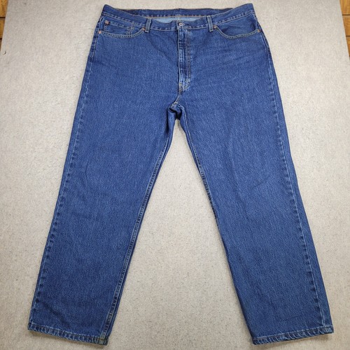 Levis 550 Relaxed Fit Jeans Men's 42x30 Denim Blue Jeans 100% Cotton Pockets