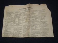 1797 OCTOBER 2 COMMERCIAL ADVERTISER NEWSPAPER - VOLUME 1 NO. 1 - NP 8952