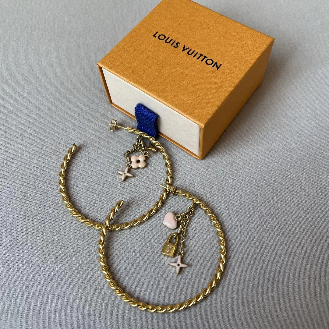 Louis vuitton sweet monogram earrings sale