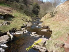Photo 6x4 Cascades in the Caerfanell valley Allt Forgan The stream descen c2012