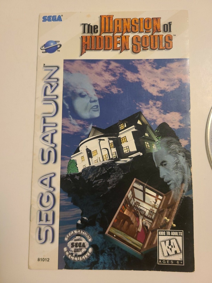 Jeu Sega Saturn Le Manoir Des Ames Perdues - Complet PAL CIB - Très Bon état