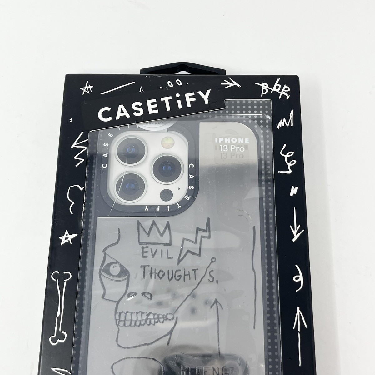 Casetify x Jean Michel Basquiat Case for iPhone 13 Pro NEW Casetify x Jean Michel Basquiat Case for iPhone 13 Pro NEW