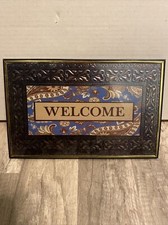 Welcome Sign Home Decor 11  x7  Sign vintage design