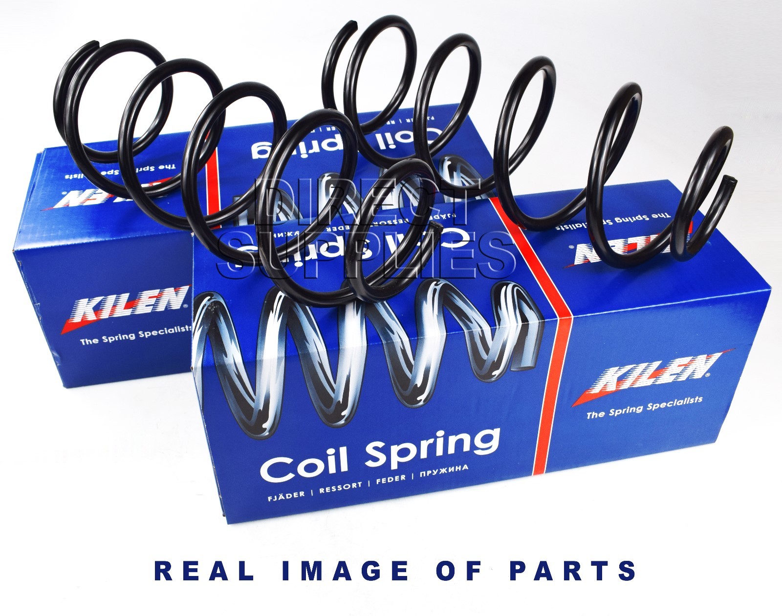 MAZDA 2 DE 1.3 1.5 MZR 2007 - 2015 16035 KILEN FRONT AXLE COIL SPRINGS PAIR