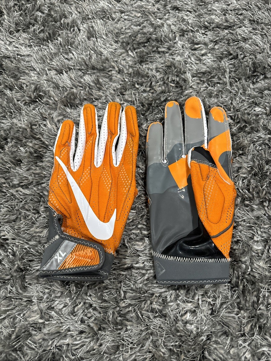Nike Superbad 4 Football Gloves XL Tennessee Vols PE | eBay