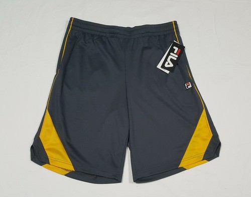 Pantalones cortos de entrenamiento de baloncesto para hombre bolsillos laterales poliéster gris eBay