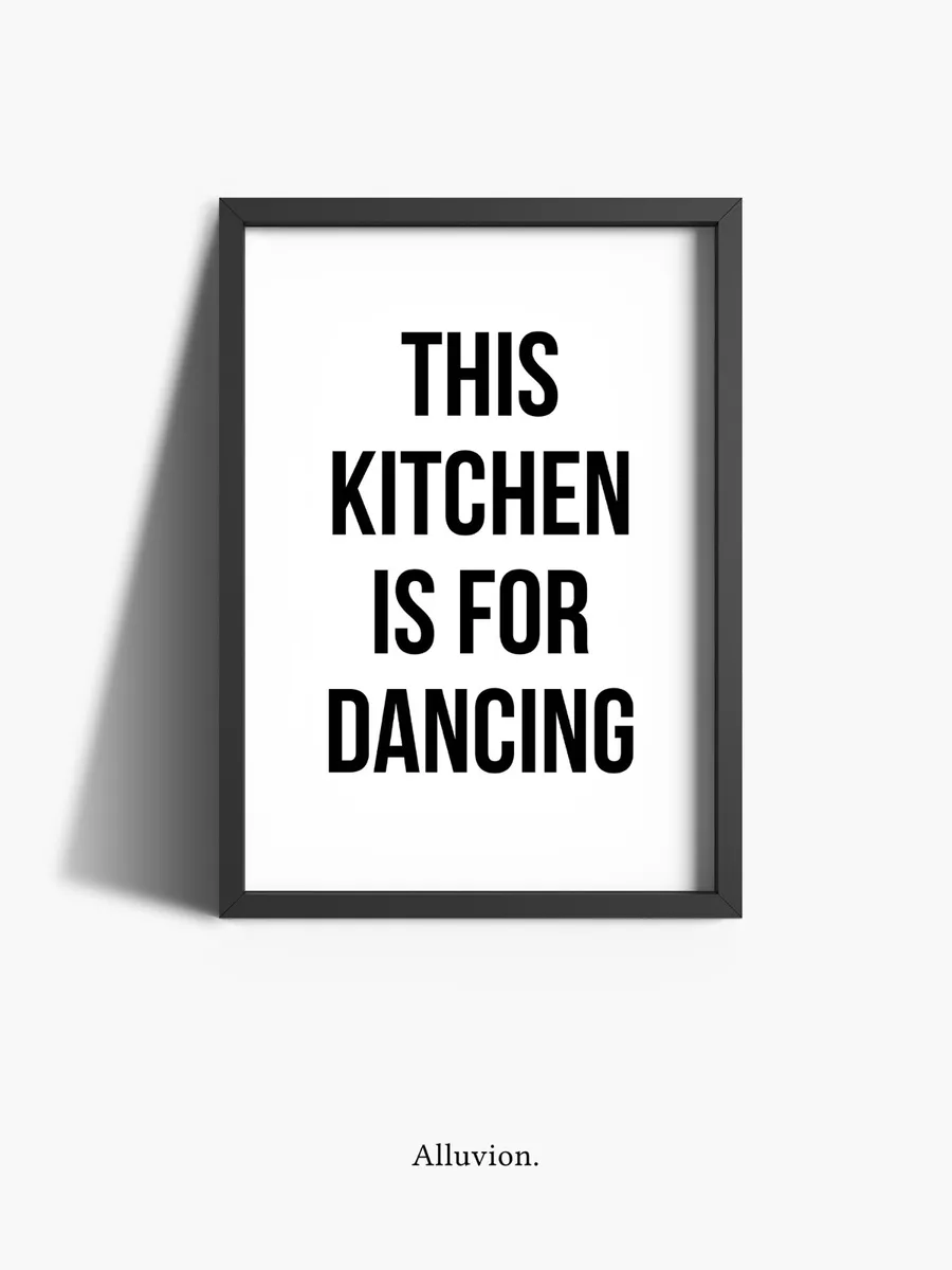 Funny Kitchen Quotes, Kitchen Prints, Kitchen Decor- A5, A4 A3 Prints  Kitchen Decor