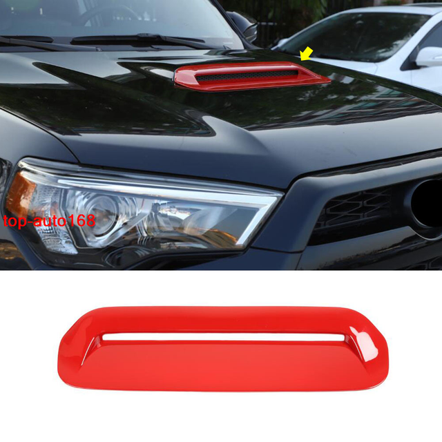 Red Engine Hood Inlet Air Intake Vent Cover Trim For Toyota 4Runner TRD 201020 eBay