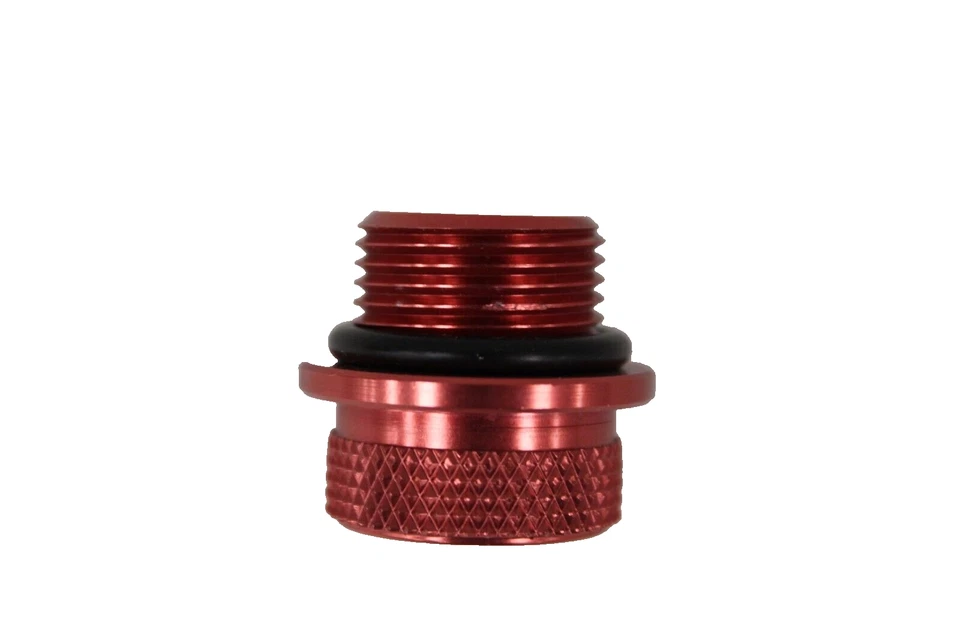 TAPA DE LLENADO DE ACEITE ROJO PINGEL SUZUKI DR-Z400 GSX1300 LT-Z400 RM125 P-623000 Foto 4 de 4